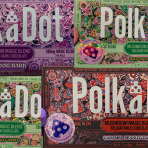 PolkaDot Mushroom Belgian Chocolate