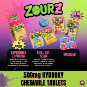 Zourz 100mg 5ct tablets